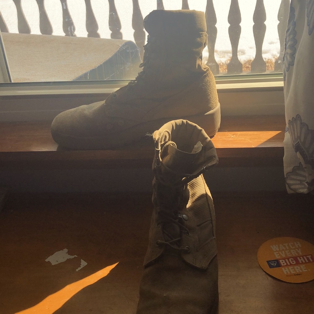 Hot weather Army Combat boots Coyote